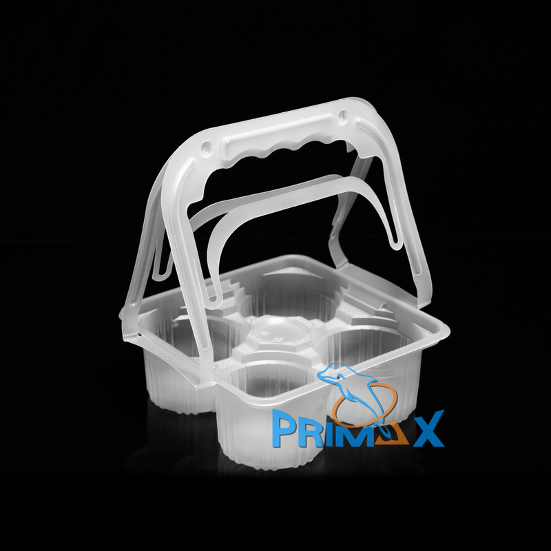 4 Cup Holer Clear
