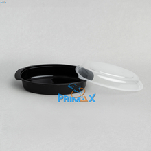750ML Oval Black Base Container