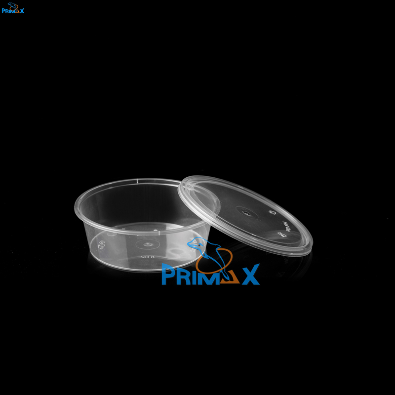 225ML Clear Round Container