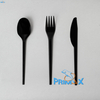 2.5G Set Black Disposable Cutlery