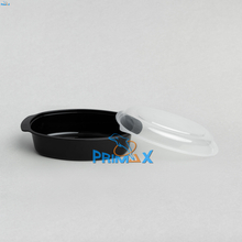 950ML Oval Black Base Container
