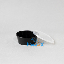 300ML Black Base Round Container