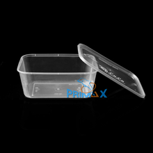 1500ML Clear Rectangular Container